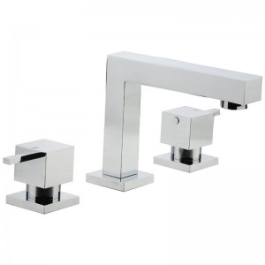 PQK Range 1 /4 Turn Chrome Basin Tap Set